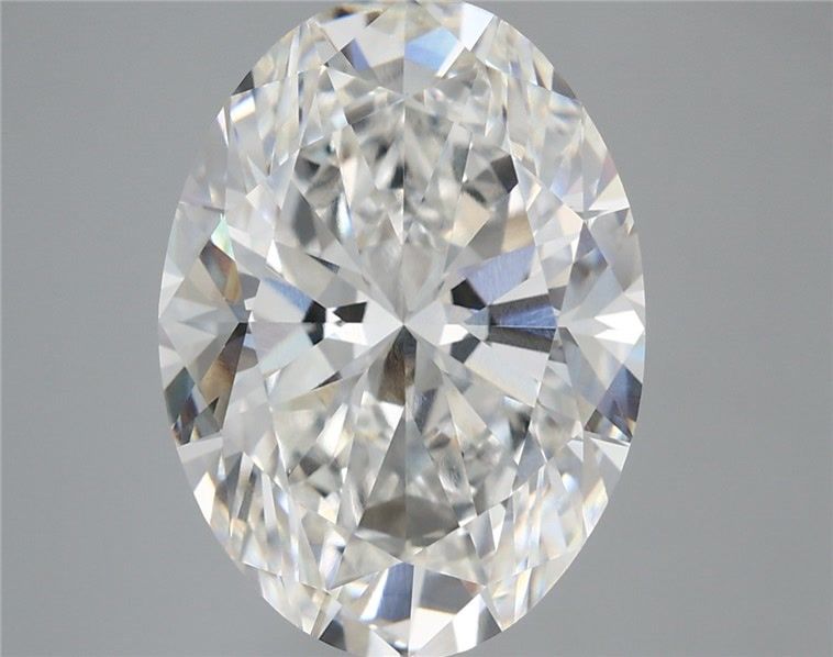 6.51 Carat Oval Shaped, Ideal Cut, F Color, VVS2 Clarity, IGI Certified Lab Grown Diamond