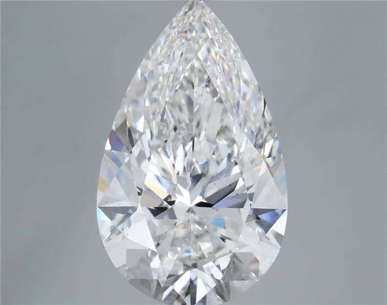 8.83 Carat Pear Shaped, Ideal Cut, E Color, VS2 Clarity, IGI Certified Lab Grown Diamond