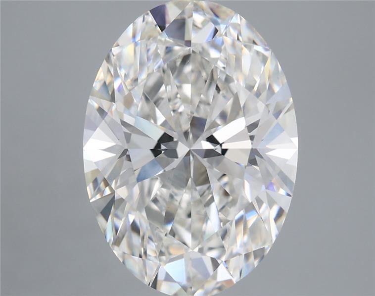 5.57 Carat Oval Shaped, Ideal Cut, F Color, VVS2 Clarity, IGI Certified Lab Grown Diamond