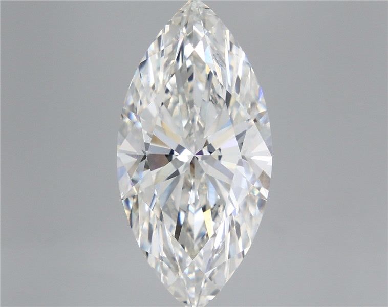 5.07 Carat Marquise Shaped, Ideal Cut, F Color, VVS2 Clarity, IGI Certified Lab Grown Diamond