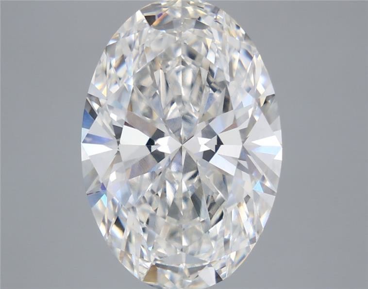 5.56 Carat Oval Shaped, Ideal Cut, E Color, VS1 Clarity, IGI Certified Lab Grown Diamond