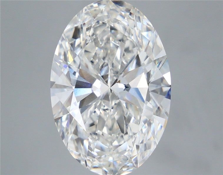 6.94 Carat Oval Shaped, Ideal Cut, E Color, VS1 Clarity, IGI Certified Lab Grown Diamond