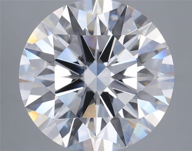 5.58 Carat Round Shaped, Ideal Cut, E Color, VVS2 Clarity, IGI Certified Lab Grown Diamond
