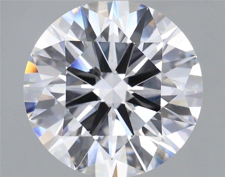 6.08 Carat Round Shaped, Excellent Cut, E Color, VVS1 Clarity, IGI Certified Lab Grown Diamond