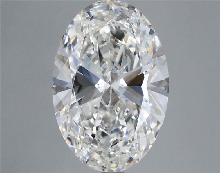 5.49 Carat Oval Shaped, Ideal Cut, F Color, VS1 Clarity, IGI Certified Lab Grown Diamond