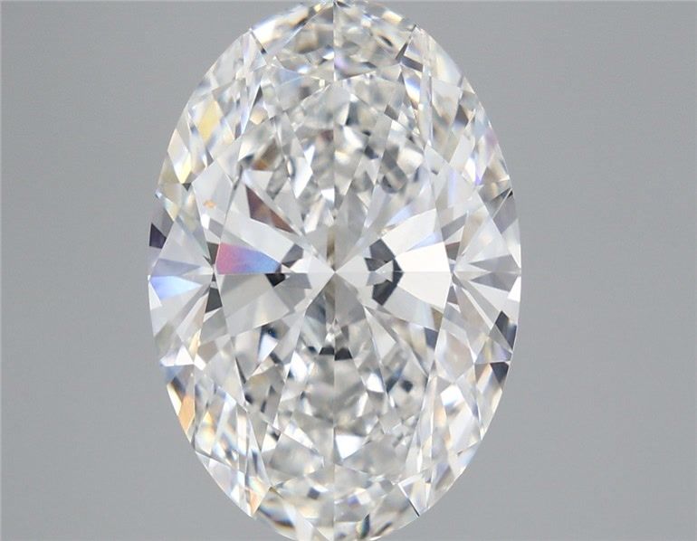 6.85 Carat Oval Shaped, Ideal Cut, F Color, VVS2 Clarity, IGI Certified Lab Grown Diamond