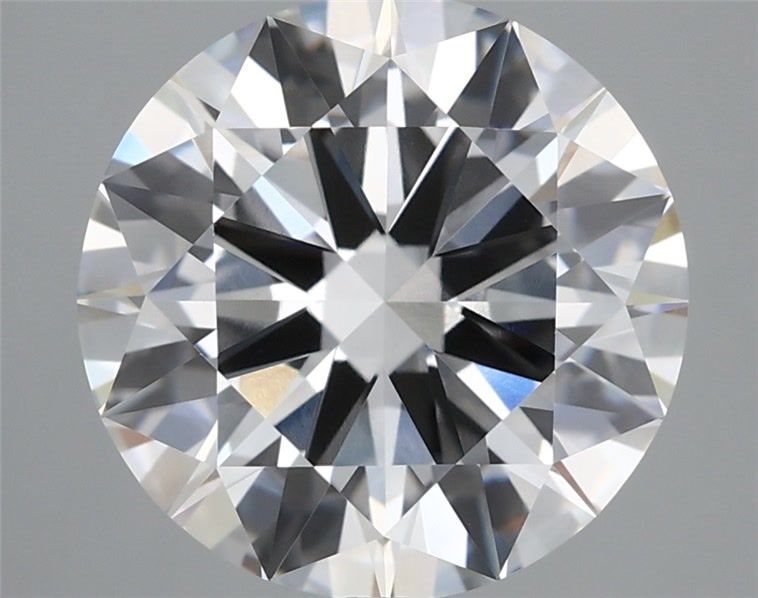 4.81 Carat Round Shaped, Excellent Cut, F Color, VVS2 Clarity, IGI Certified Lab Grown Diamond