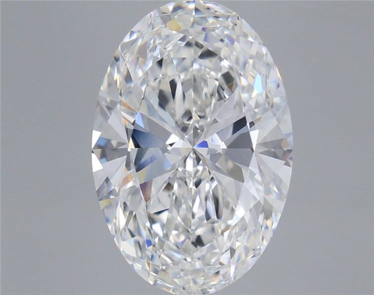 5.56 Carat Oval Shaped, Ideal Cut, E Color, VS1 Clarity, IGI Certified Lab Grown Diamond