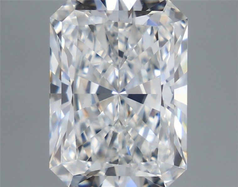 5.09 Carat Radiant Shaped, Ideal Cut, E Color, VS1 Clarity, IGI Certified Lab Grown Diamond