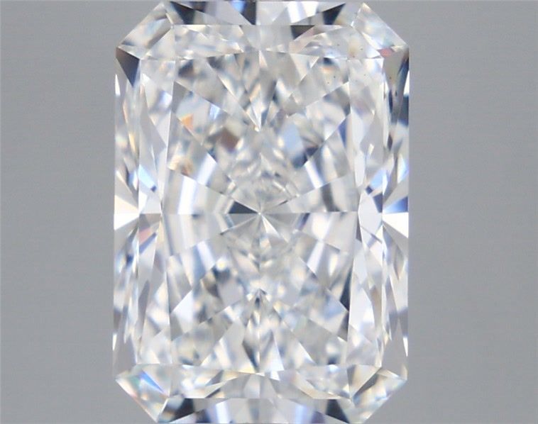 5.53 Carat Radiant Shaped, Excellent Cut, E Color, VS2 Clarity, IGI Certified Lab Grown Diamond