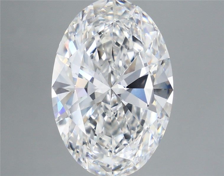 5.59 Carat Oval Shaped, Excellent Cut, E Color, VS1 Clarity, IGI Certified Lab Grown Diamond