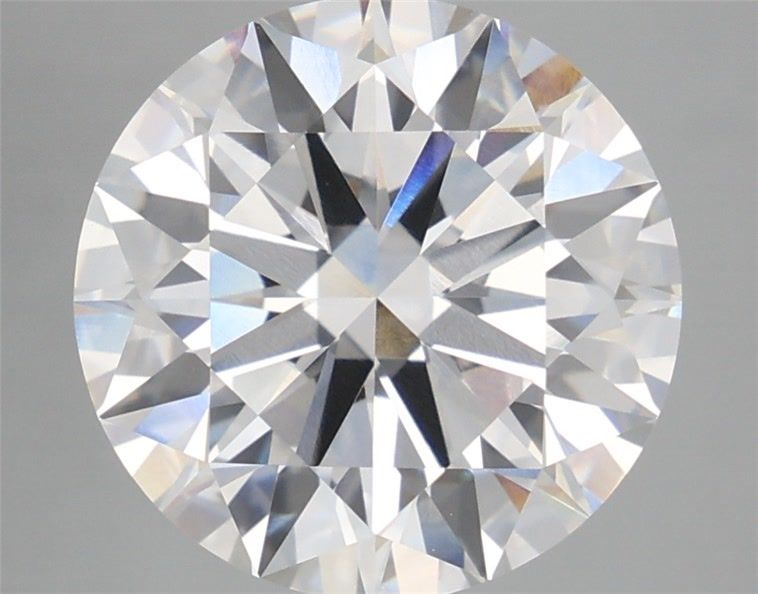 5.53 Carat Round Shaped, Ideal Cut, E Color, VVS2 Clarity, IGI Certified Lab Grown Diamond