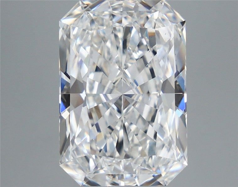 5.35 Carat Radiant Shaped, Excellent Cut, F Color, VS1 Clarity, IGI Certified Lab Grown Diamond