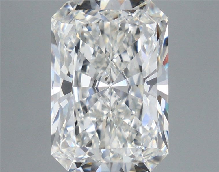 5.57 Carat Radiant Shaped, Ideal Cut, F Color, VVS2 Clarity, IGI Certified Lab Grown Diamond