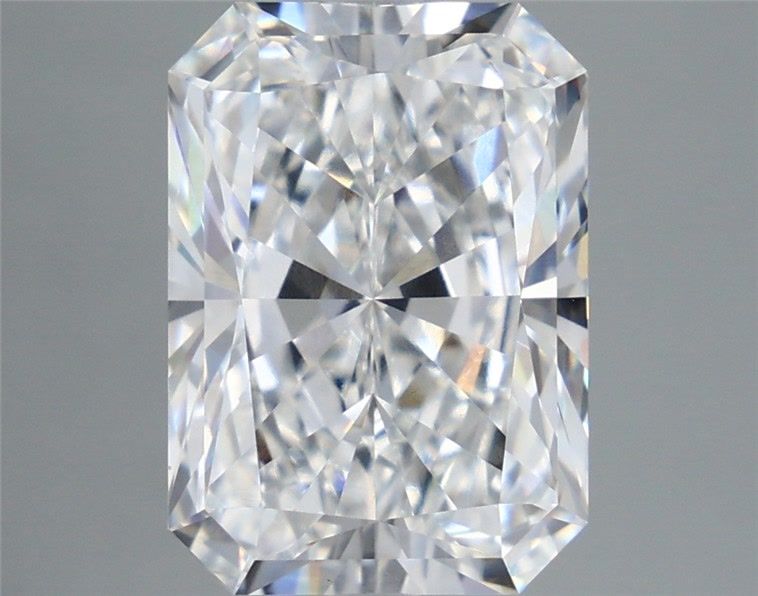 5.56 Carat Radiant Shaped, Ideal Cut, E Color, VVS2 Clarity, IGI Certified Lab Grown Diamond