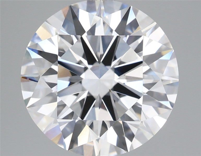 4.93 Carat Round Shaped, Excellent Cut, E Color, VVS2 Clarity, IGI Certified Lab Grown Diamond