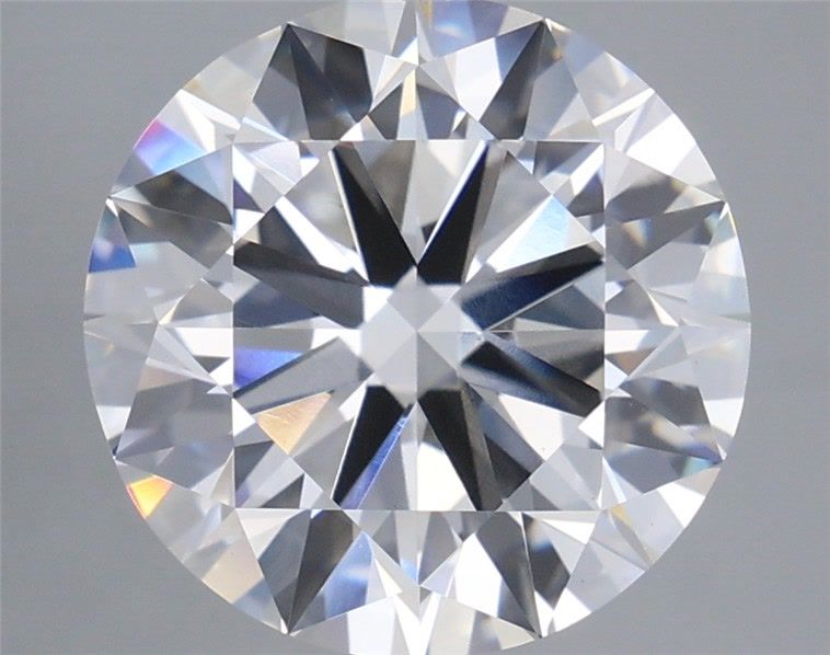 5.31 Carat Round Shaped, Excellent Cut, E Color, VS2 Clarity, IGI Certified Lab Grown Diamond