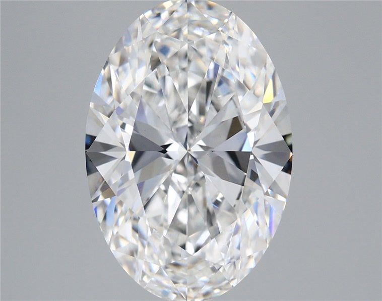 5.59 Carat Oval Shaped, Ideal Cut, E Color, VS1 Clarity, IGI Certified Lab Grown Diamond