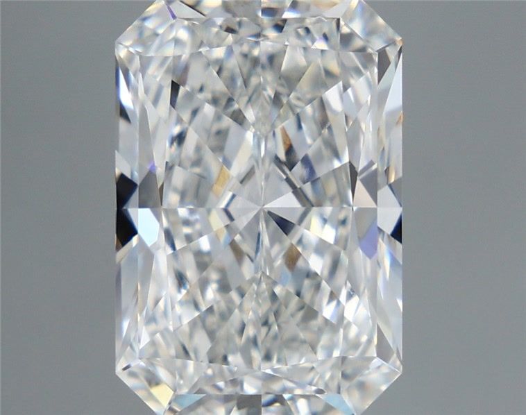 8.35 Carat Radiant Shaped, Ideal Cut, F Color, VVS2 Clarity, IGI Certified Lab Grown Diamond