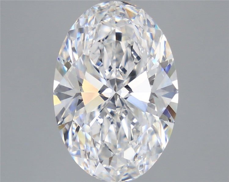 5.84 Carat Oval Shaped, Ideal Cut, E Color, VVS2 Clarity, IGI Certified Lab Grown Diamond