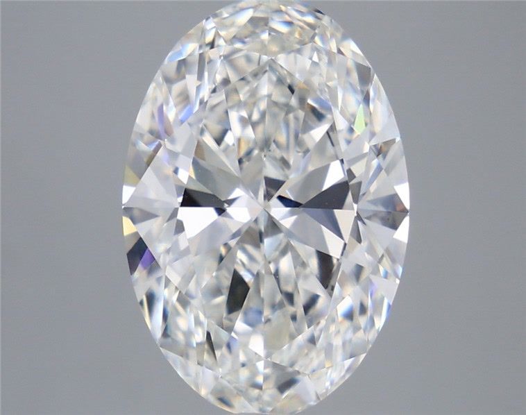 5.55 Carat Oval Shaped, Ideal Cut, F Color, VVS2 Clarity, IGI Certified Lab Grown Diamond