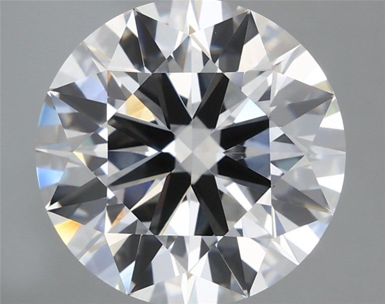 5.58 Carat Round Shaped, Excellent Cut, E Color, VVS2 Clarity, IGI Certified Lab Grown Diamond