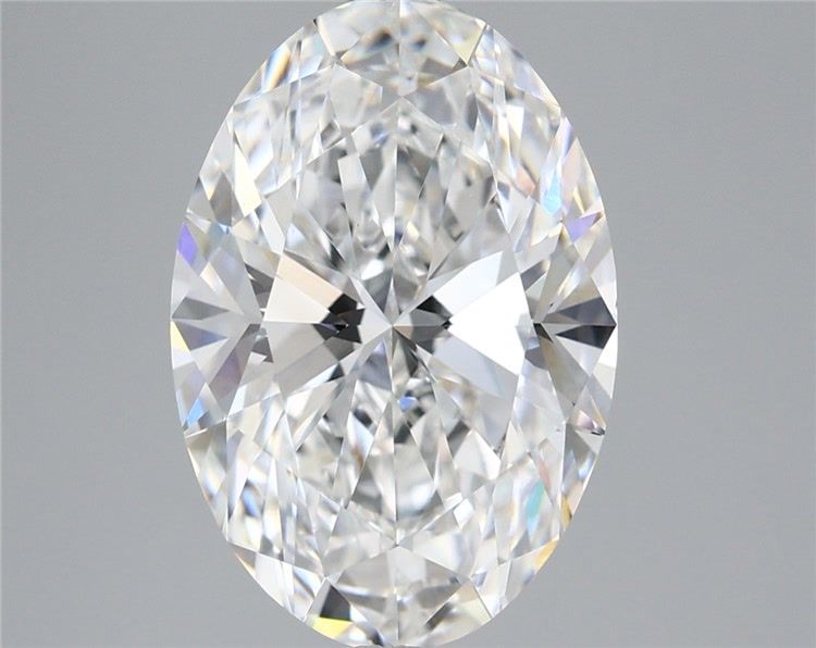 5.58 Carat Oval Shaped, Ideal Cut, D Color, VS1 Clarity, IGI Certified Lab Grown Diamond