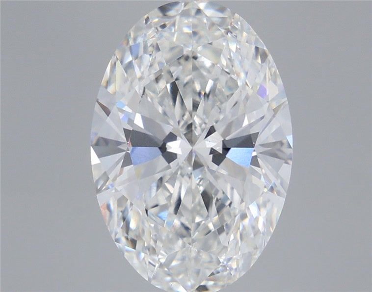 5.52 Carat Oval Shaped, Ideal Cut, D Color, VS1 Clarity, IGI Certified Lab Grown Diamond