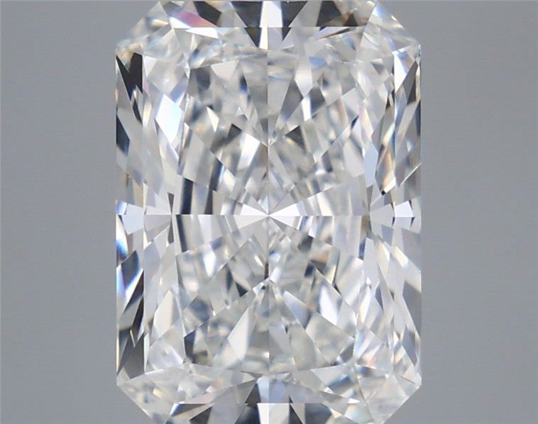 5.56 Carat Radiant Shaped, Ideal Cut, E Color, VS1 Clarity, IGI Certified Lab Grown Diamond