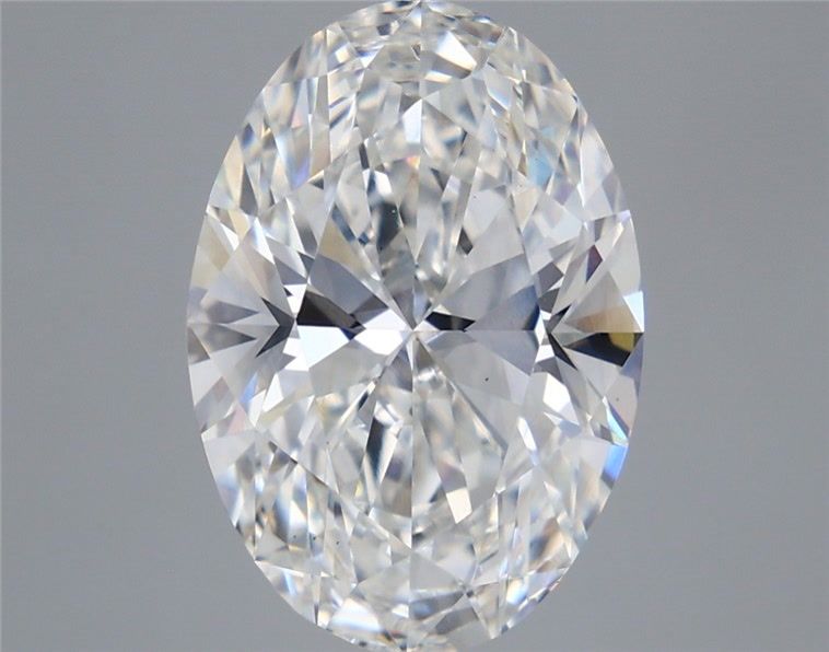 5.52 Carat Oval Shaped, Excellent Cut, E Color, VS2 Clarity, IGI Certified Lab Grown Diamond