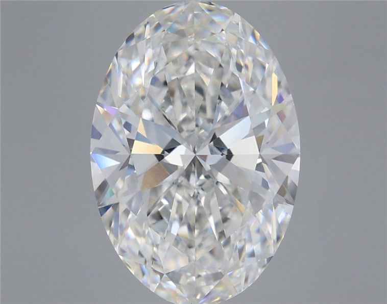 5.54 Carat Oval Shaped, Ideal Cut, E Color, VVS2 Clarity, IGI Certified Lab Grown Diamond
