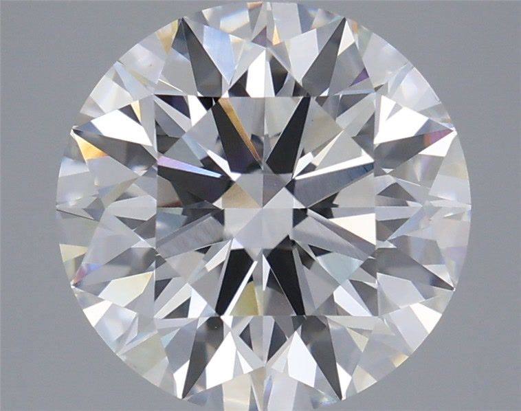 5.39 Carat Round Shaped, Excellent Cut, E Color, VS1 Clarity, IGI Certified Lab Grown Diamond
