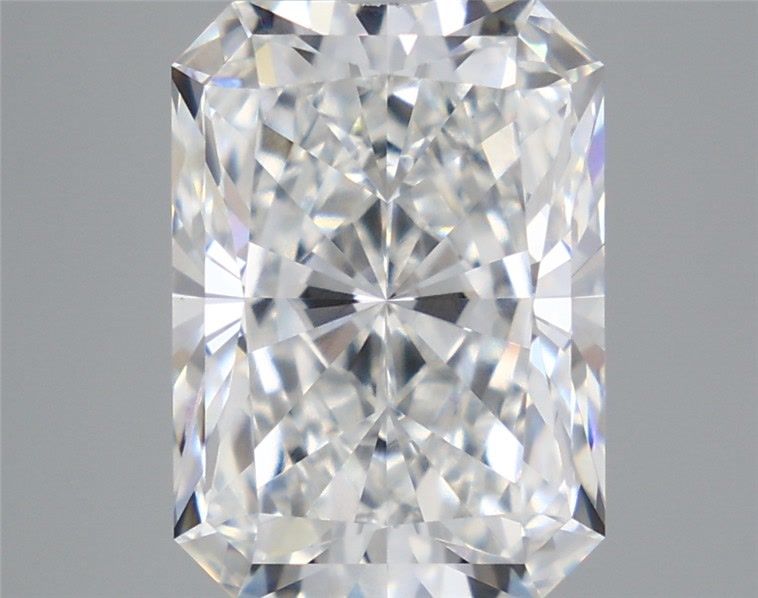 5.58 Carat Radiant Shaped, Excellent Cut, E Color, VVS2 Clarity, IGI Certified Lab Grown Diamond
