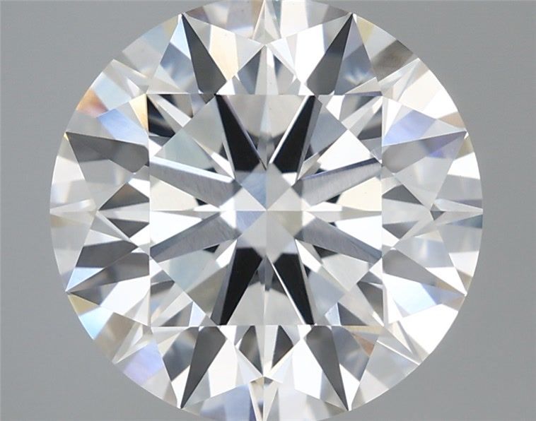 5.52 Carat Round Shaped, Ideal Cut, F Color, VS1 Clarity, IGI Certified Lab Grown Diamond