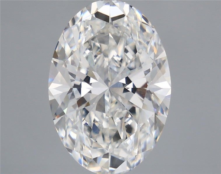 5.47 Carat Oval Shaped, Ideal Cut, F Color, VVS2 Clarity, IGI Certified Lab Grown Diamond