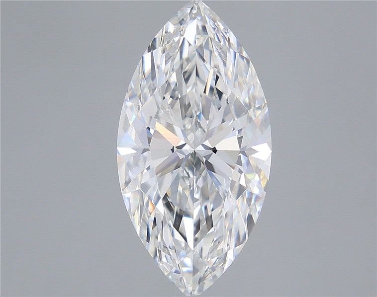5.07 Carat Marquise Shaped, Ideal Cut, E Color, VS2 Clarity, IGI Certified Lab Grown Diamond