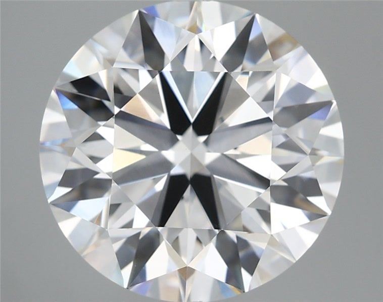 5.55 Carat Round Shaped, Ideal Cut, E Color, VVS2 Clarity, IGI Certified Lab Grown Diamond