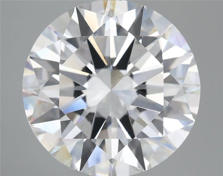 5.54 Carat Round Shaped, Excellent Cut, E Color, VVS2 Clarity, IGI Certified Lab Grown Diamond
