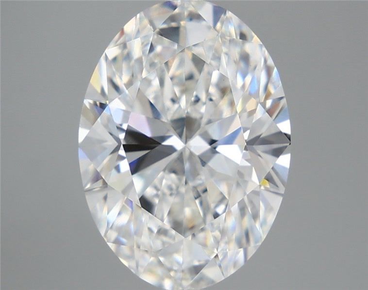 5.58 Carat Oval Shaped, Ideal Cut, E Color, VS1 Clarity, IGI Certified Lab Grown Diamond