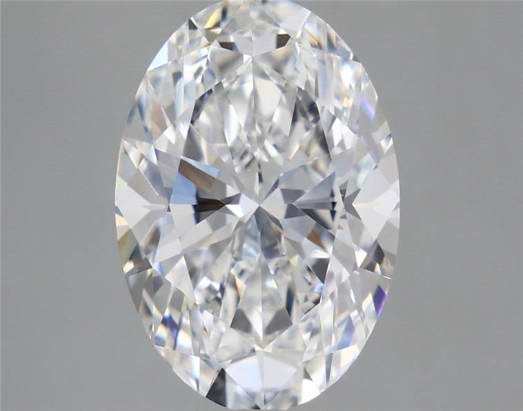 5.83 Carat Oval Shaped, Excellent Cut, E Color, VVS2 Clarity, IGI Certified Lab Grown Diamond