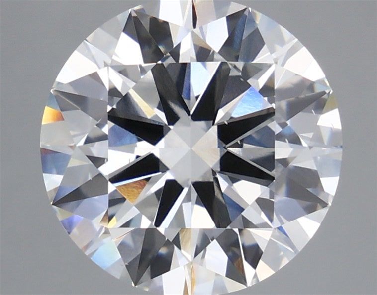 6.03 Carat Round Shaped, Excellent Cut, E Color, VS2 Clarity, IGI Certified Lab Grown Diamond