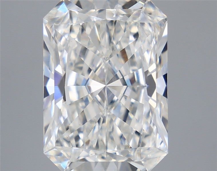 5.60 Carat Radiant Shaped, Ideal Cut, E Color, VS1 Clarity, IGI Certified Lab Grown Diamond