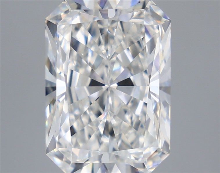 5.58 Carat Radiant Shaped, Ideal Cut, E Color, VS1 Clarity, IGI Certified Lab Grown Diamond