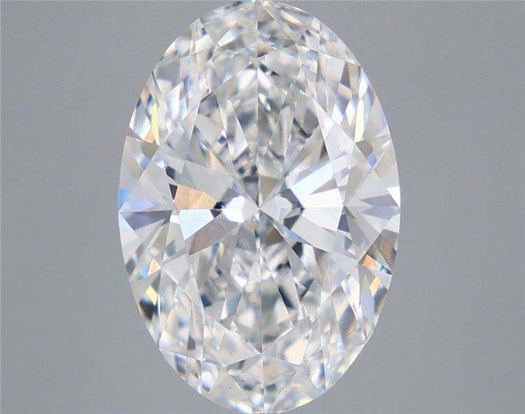 5.58 Carat Oval Shaped, Ideal Cut, E Color, VS2 Clarity, IGI Certified Lab Grown Diamond