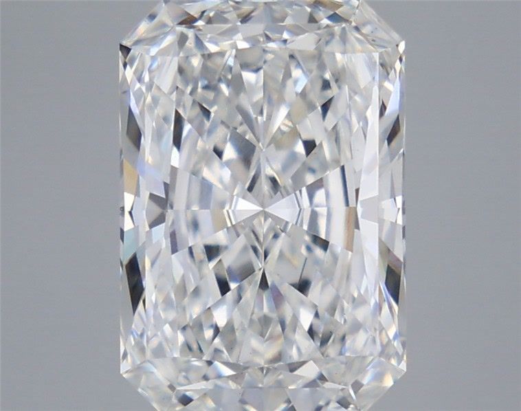 5.34 Carat Radiant Shaped, Ideal Cut, E Color, VS2 Clarity, IGI Certified Lab Grown Diamond