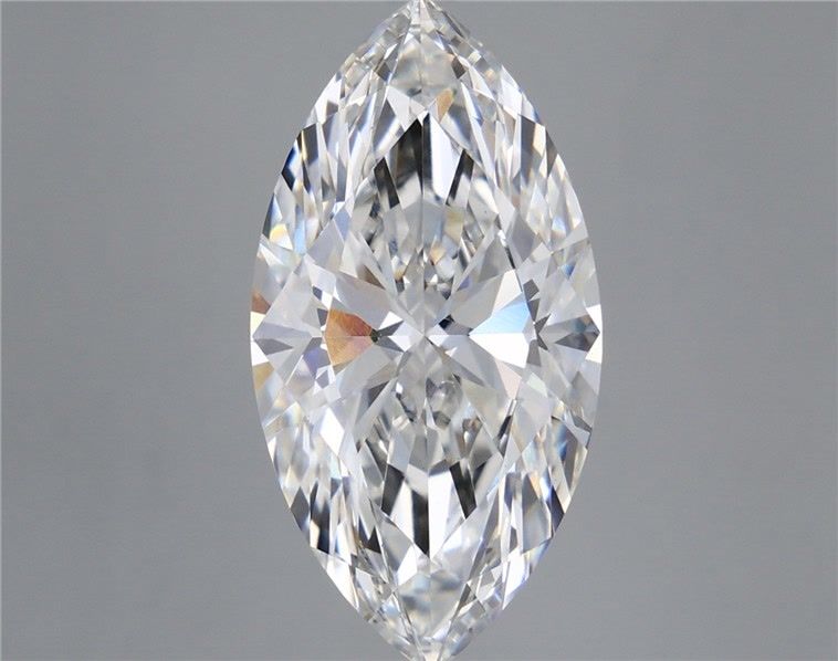 6.56 Carat Marquise Shaped, Ideal Cut, E Color, VS1 Clarity, IGI Certified Lab Grown Diamond