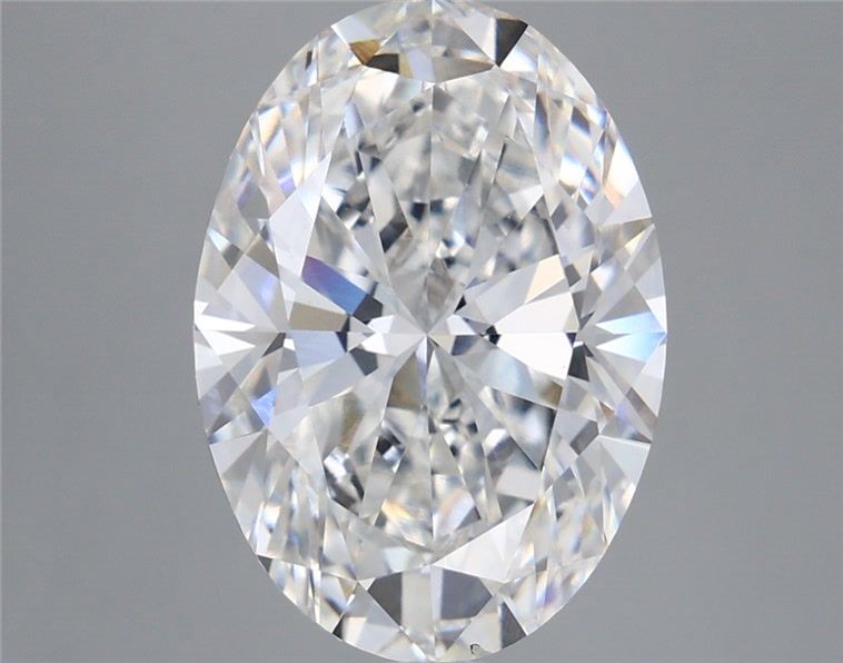 5.51 Carat Oval Shaped, Ideal Cut, E Color, VS2 Clarity, IGI Certified Lab Grown Diamond