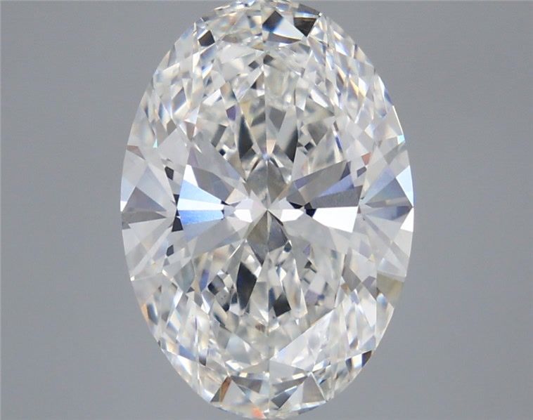 5.52 Carat Oval Shaped, Ideal Cut, E Color, VS2 Clarity, IGI Certified Lab Grown Diamond
