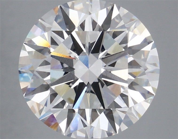 5.55 Carat Round Shaped, Ideal Cut, E Color, VVS2 Clarity, IGI Certified Lab Grown Diamond
