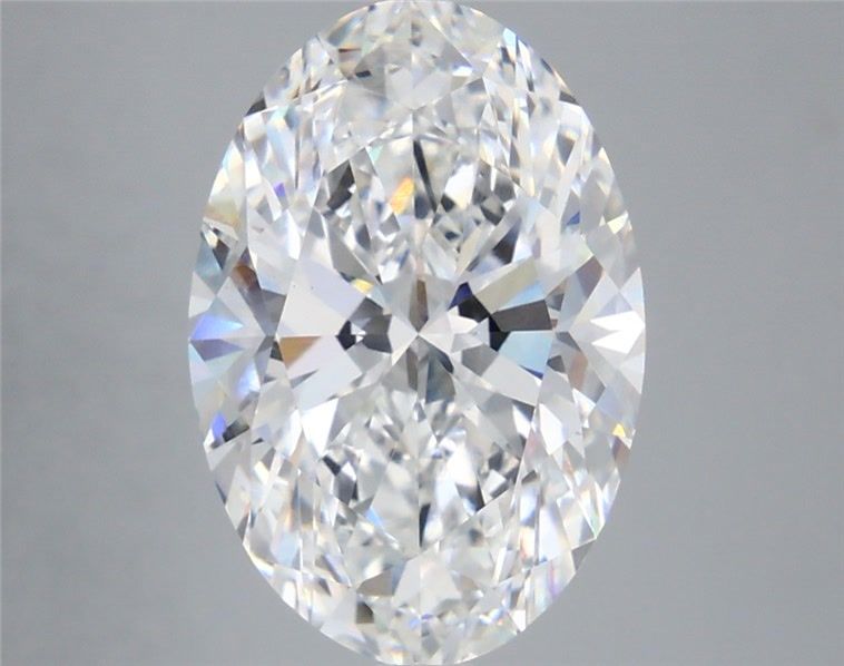 5.55 Carat Oval Shaped, Excellent Cut, E Color, VS1 Clarity, IGI Certified Lab Grown Diamond